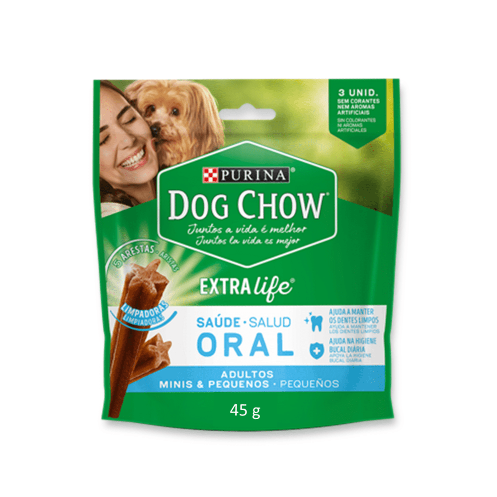 Dog Chow Salud Oral Minis Y Pequeños - 45 Gr