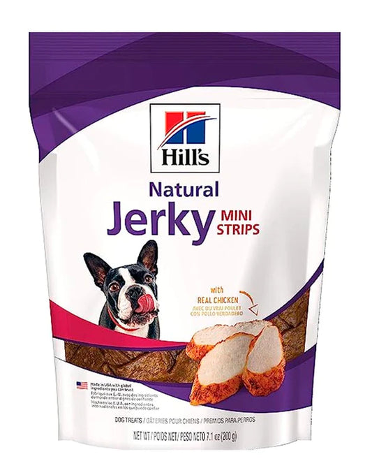 HILL'S SNACKS NATURAL JERKY MINI STRIPS X 7.1 OZ