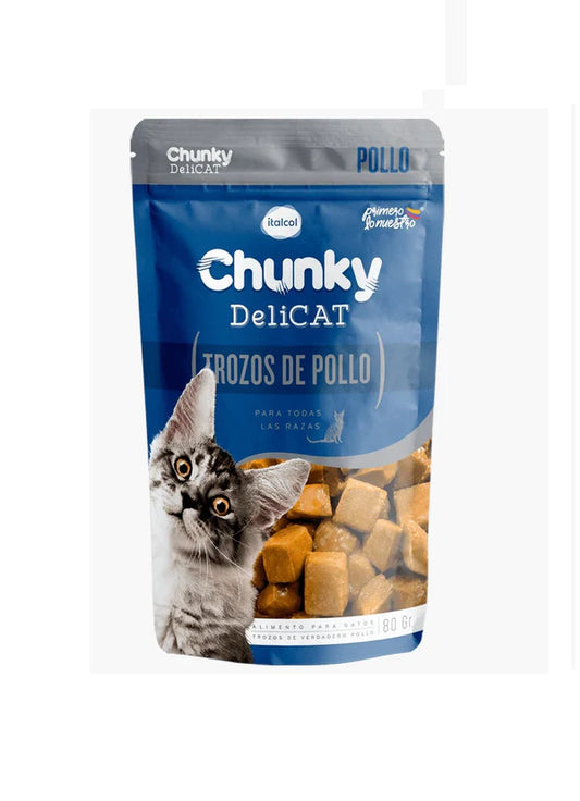 Chunky Pouch Delicat Pollo 80gr