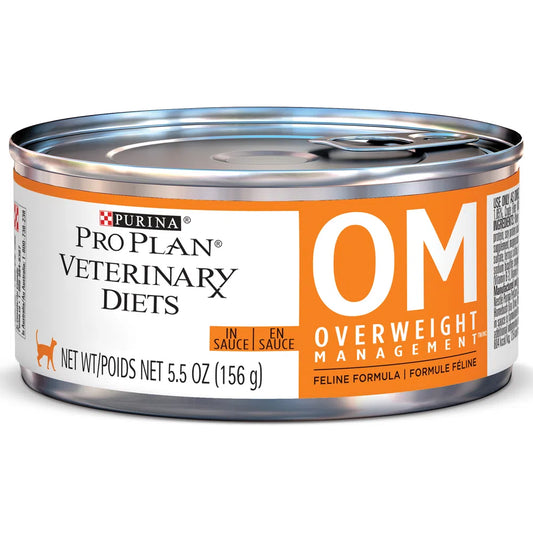 Pro Plan Veterinary Diets Feline Lata OM-(OVERWEIGHT) 156 gr