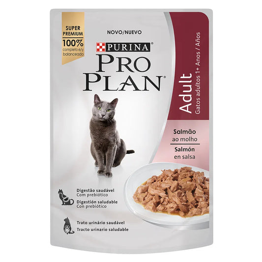 Pro Plan Pouch Wet Cat Adulto Salmon 85gr