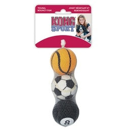 KONG PERRO SPORTS BALLS PELOTA X3