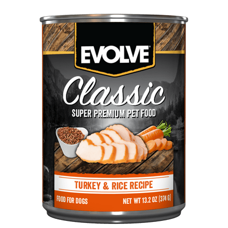 EVOLVE DOG LATA PAVO 13.2 OZ