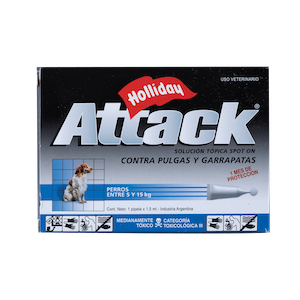 Attack Perros De 5 A 15 Kg 1.5 ML