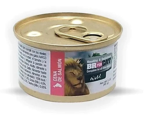 BR FOR CAT WILD SALMON 85 GR