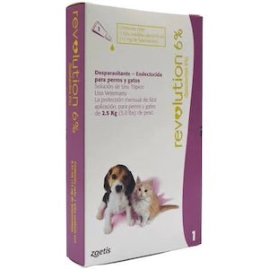 Revolution Desparasitante Cachorros Hasta 2,5 Kg