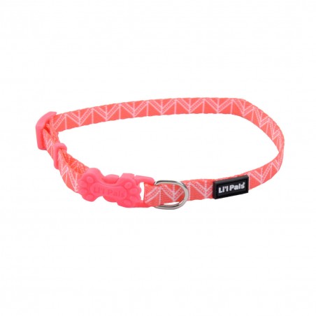 Collar Lil Pals Perro Tribal Rosado