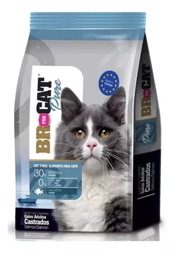 Br For Cat Castrado Salmon 1kg