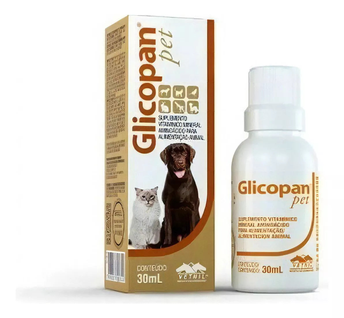 Glicopan Pet Suplemento Perros Y Gatos 30ml Gotas