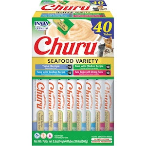 Churu Para Gatos Inaba Seafood Variety 40nnd